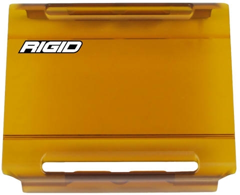 4 Inch Light Cover Amber E-Series Pro RIGID Industries