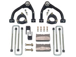 4 Inch Uni Ball Lift Kit 07-18 Silverado/Sierra 1500 2WD Fits Models with 1 Piece OE Cast Steel Upper Arms Tuff Country