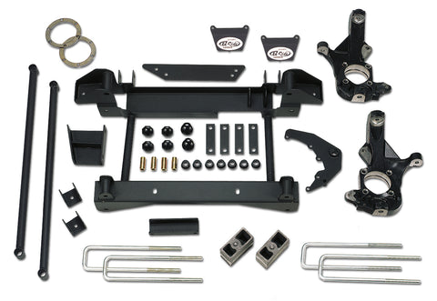 6 Inch Lift Kit 01-06 Silverado/Sierra 3500 / 3500HD w/1 Piece Sub Frame Tuff Country