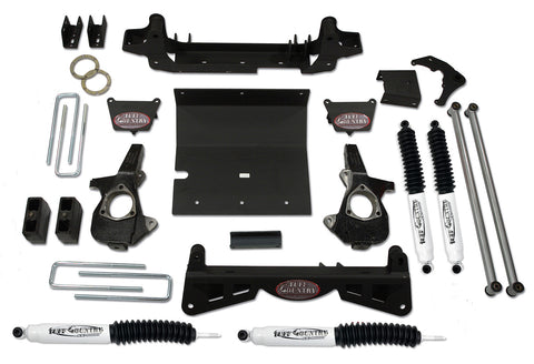 6 Inch Lift Kit 01-10 Silverado/Sierra 2500HD w/3 Piece Sub Frame and SX8000 Shocks Tuff Country