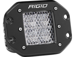 Diffused Flush Mount Black D-Series Pro RIGID Industries