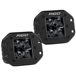 Spot Flush Mount Midnight Pair D-Series Pro RIGID Industries