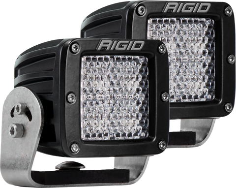 Heavy Duty Mount Diffused Pair D-Series Pro RIGID Industries