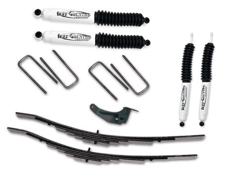 2.5 Inch Leveling Kit Front 00-04 Ford F250/F350 4WD w/351 Gas Engine w/ SX8000 Shocks Tuff Country