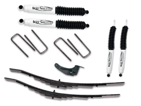 2.5 Inch Leveling Kit Front 00-04 Ford F250/F350 Super Duty 4WD w/Leaf Springs Fits Models w/Diesel  V10 or 460 Gas Engine w/SX8000 Shocks Tuff Country