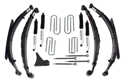 4 Inch Lift Kit 1986-97 Ford F350 4x4 Standard & Crewcab - 4 Inch Lift Kit with Rear Leaf Springs and SX8000 Shocks Tuff Country