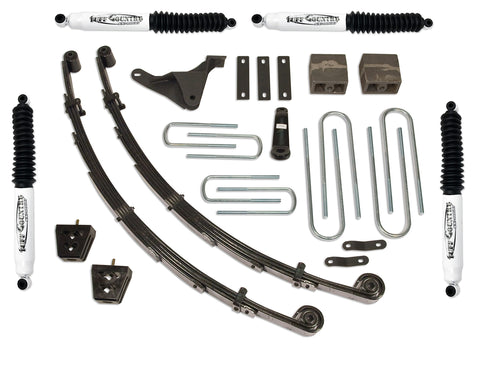 4 Inch Lift Kit 00-04 Ford F250/F350 Super Duty w/ SX8000 Shocks Tuff Country