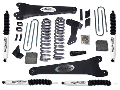 4 Inch Performance Lift Kit 17-19 Ford F250/F350 Super Duty 4x4 w/Diesel Engine w/ SX8000 Shocks Tuff Country