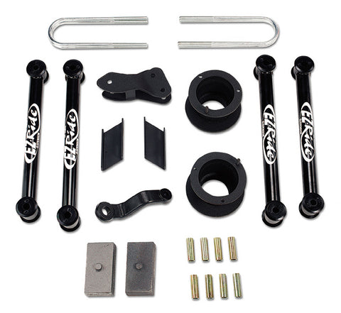 4.5 Inch Lift Kit 09-13 Dodge Ram 2500/09-12 Dodge Ram 3500 with Coil Spring Spacers and Rear Blocks Tuff Country