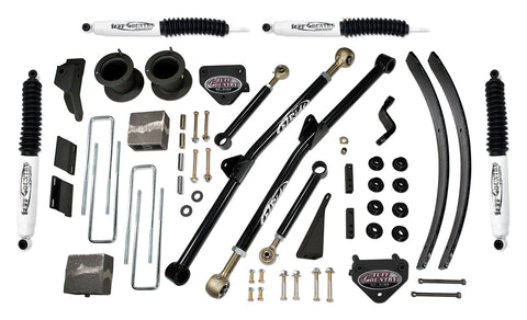 4.5 Inch Long Arm Lift Kit 99-99 Dodge Ram 1500 w/ SX8000 Shocks Fits vehicle built April 1 1999 to Dec 31 1999 Tuff Country