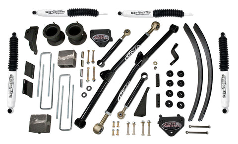 4.5 Inch Long Arm Lift Kit 00-01 Dodge Ram 1500 w/ SX8000 Shocks Tuff Country