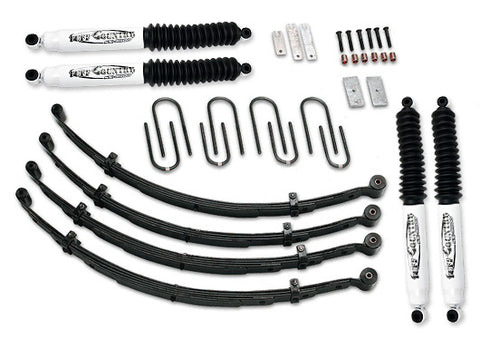 2.5 Inch Suspension Lift Kit 76-86 Jeep CJ5/CJ7 EZ-Ride w/ SX8000 Shocks Tuff Country