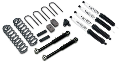 3.5 Inch Lift Kit 87-01 Jeep Cherokee EZ-Flex w/ SX6000 Shocks Tuff Country