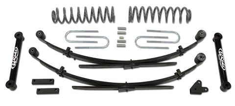 3.5 Inch Lift Kit 87-01 Jeep Cherokee EZ-Flex with Rear Leaf Springs Tuff Country