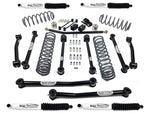 4 Inch Lift Kit 18-19 Jeep Wrangler JLU 4 Door Models Only w/ SX8000 Shocks Tuff Country