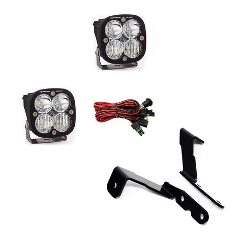 GM Silverado/Sierra (07-13) A-Pillar Kit Squadron Sport Lights Baja Designs