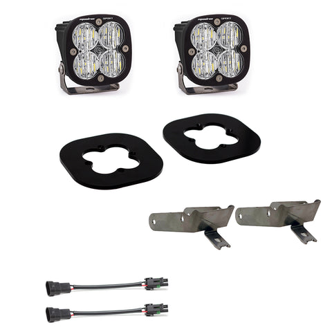 Super Duty Fog Lights Squadron Sport 11-16 Super Duty Fog Pocket Kit Baja Designs