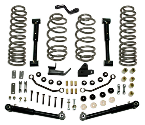 4 Inch Lift Kit 97-06 Jeep Wrangler TJ EZ-Flex Tuff Country