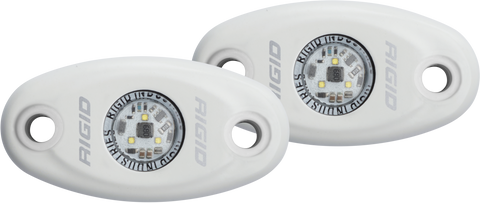 Low Power White Housing Cool White Pair A-Series RIGID Industries