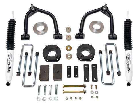 4 Inch Uni-Ball Lift Kit 07-19 Toyota Tundra 4x4 & 2WD w/ SX6000 Shocks Excludes TRD Pro Tuff Country