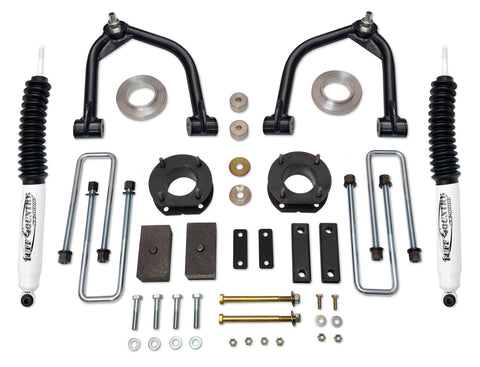 4 Inch Uni-Ball Lift Kit 07-19 Toyota Tundra 4x4 & 2WD w/ SX8000 Shocks Excludes TRD Pro Tuff Country