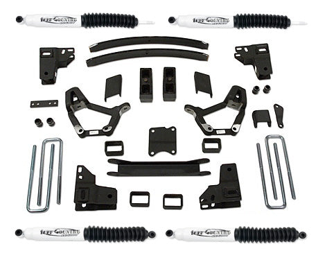 4 Inch Lift Kit 86-95 Toyota Truck 86-89 Toyota 4Runner w/ SX6000 Shocks Fits Models with 3.75 Inch wide Rear u-bolts Tuff Country