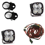 Polaris LED Light Pods 2 Inch Harness Vertical Mounts Kit Squadron Sport Baja Designs