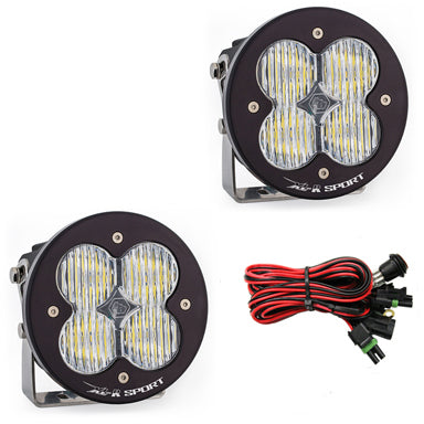 LED Light Pods Wide Cornering Pattern Pair XL R Sport Series Baja Designs