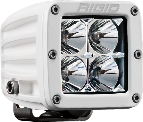 Hybrid Flood Surface Mount White Housing D-Series Pro RIGID Industries