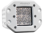 Hybrid Diffused Flush Mount White Housing D-Series Pro RIGID Industries