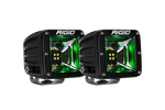 Scene Green Backlight Surface Mount Pair Radiance RIGID Industries