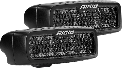 Spot Diffused Midnight Surface Mount Pair SR-Q Pro RIGID Industries