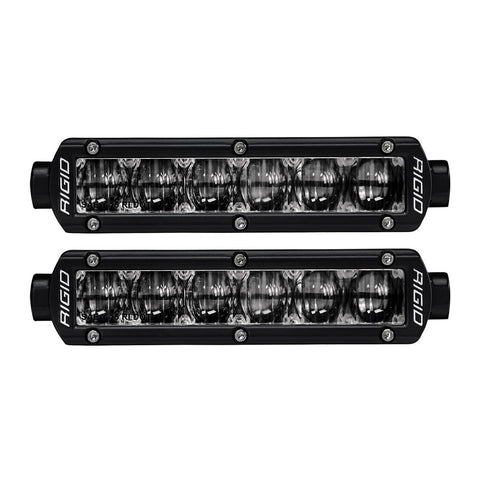 SAE 6 Inch Fog Light Pair SR-Series Pro RIGID Industries