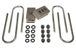 2 Inch Rear Block & U-Bolt Kit 03-13 Dodge Ram 2500 4WD 03-12 Dodge Ram 3500 4WD w/3.5 Inch Rear Axle Tuff Country