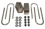 4 Inch Rear Block & U-Bolt Kit 03-13 Dodge Ram 2500 4WD 03-12 Dodge Ram 3500 4WD w/3.5 Inch Rear Axle Tuff Country