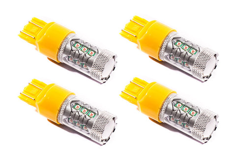 7443 LED Bulb XP80 LED Amber Set of 4 Diode Dynamics