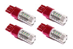 7443 LED Bulb XP80 LED Red Set of 4 Diode Dynamics