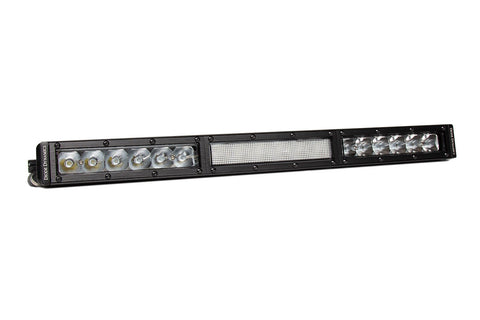 18 Inch LED Light Bar  Single Row Straight Clear Combo Each Stage Series Diode Dynamics