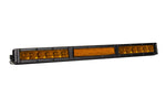 18 Inch LED Light Bar  Single Row Straight Amber Combo Each Stage Series Diode Dynamics