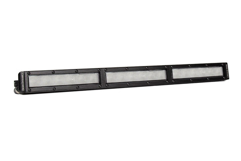 18 Inch LED Light Bar  Single Row Straight Clear Flood Each Stage Series Diode Dynamics