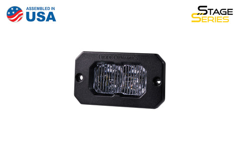 Stage Series 2 Inch LED Pod, Sport White Fog Flush ABL Each