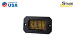 Stage Series 2 Inch LED Pod, Sport Yellow Flood Flush ABL Each